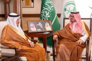 نائب امير منطقة مكة المكرمة يستقبل الدكتور اليامي
